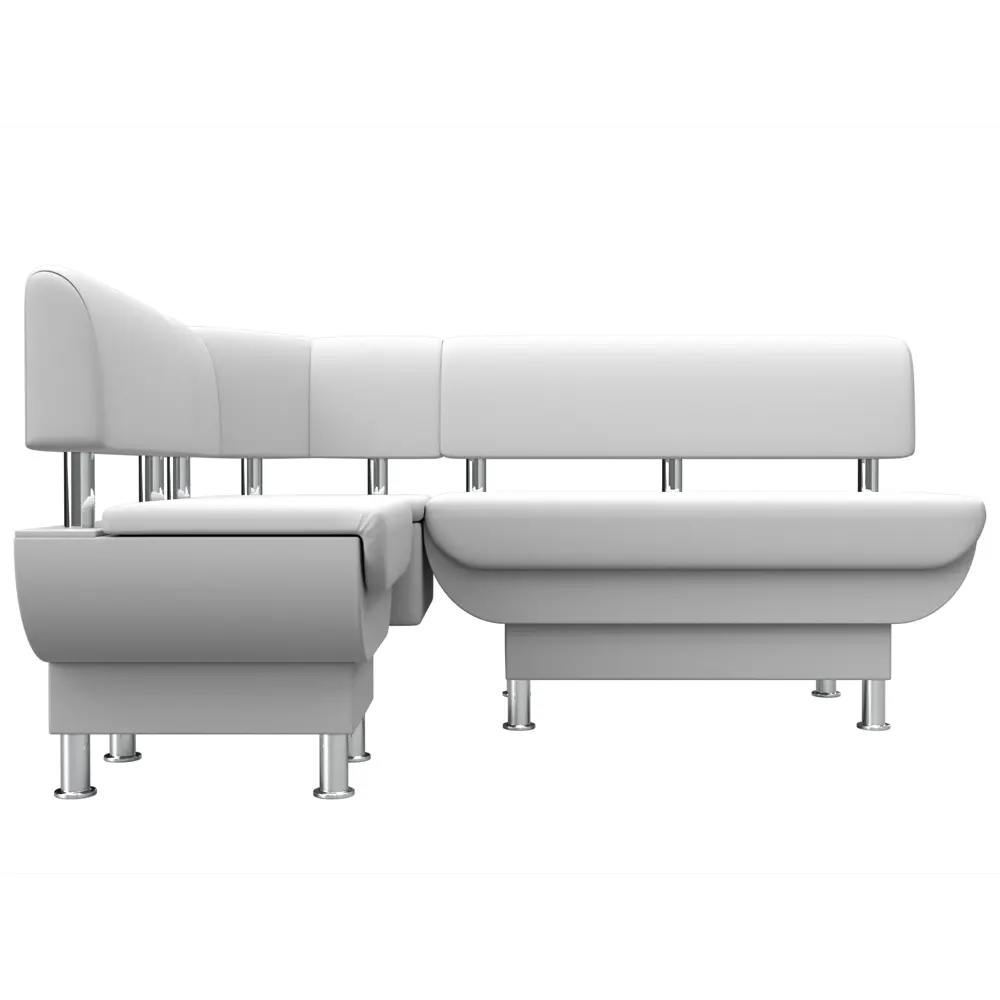 Фото 2 Диван кухонный Лига диванов Альфа 116734L_спб 156 x 77 x 125 см цвет белый Фото 2 Диван кухонный Лига диванов Альфа 116734L_спб 156 x 77 x 125 см цвет белый