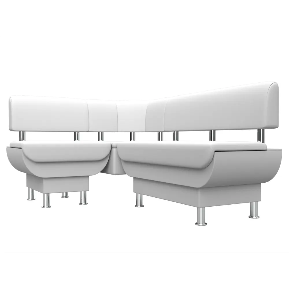 Фото 3 Диван кухонный Лига диванов Альфа 116734L_спб 156 x 77 x 125 см цвет белый Фото 3 Диван кухонный Лига диванов Альфа 116734L_спб 156 x 77 x 125 см цвет белый