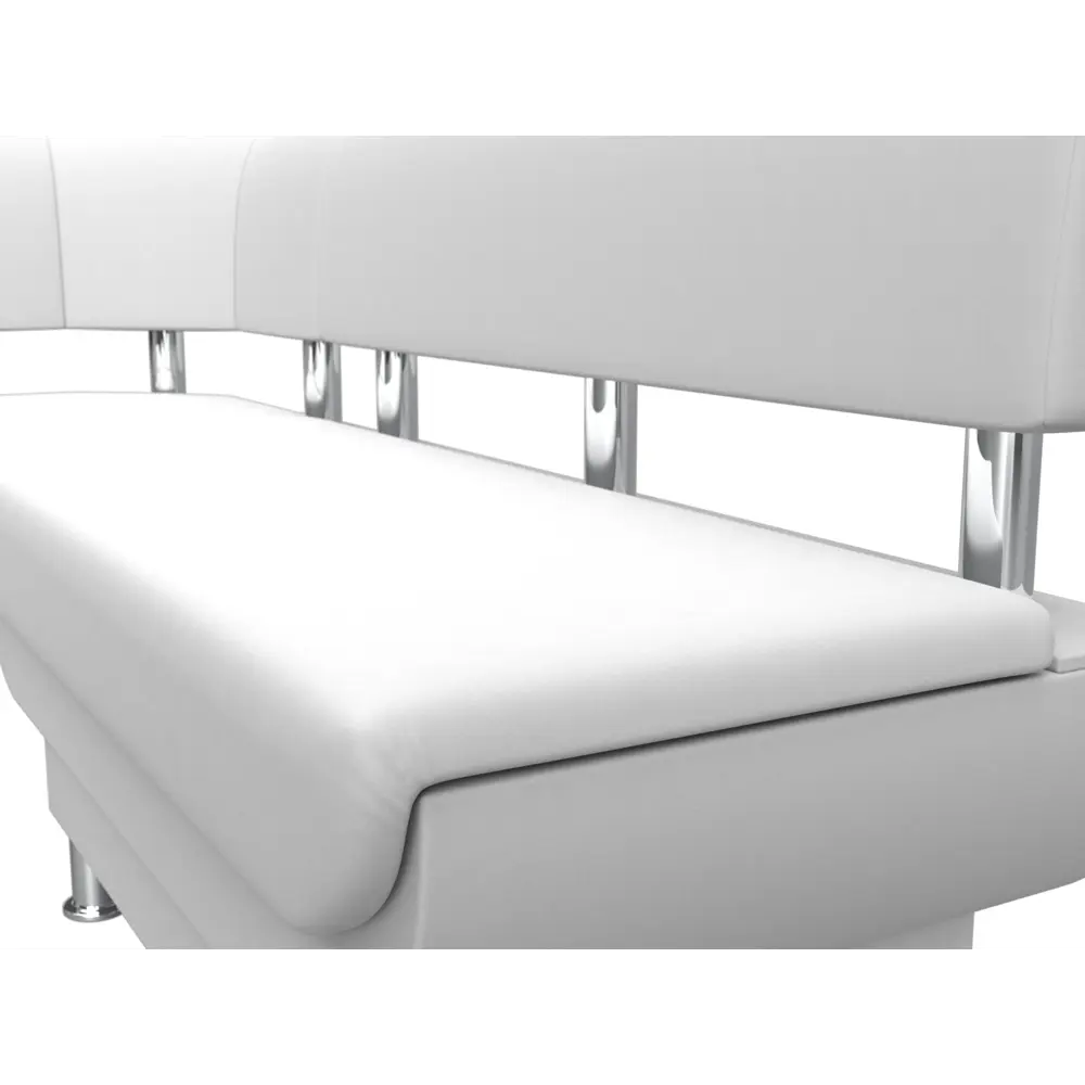 Фото 4 Диван кухонный Лига диванов Альфа 116734L_спб 156 x 77 x 125 см цвет белый Фото 4 Диван кухонный Лига диванов Альфа 116734L_спб 156 x 77 x 125 см цвет белый