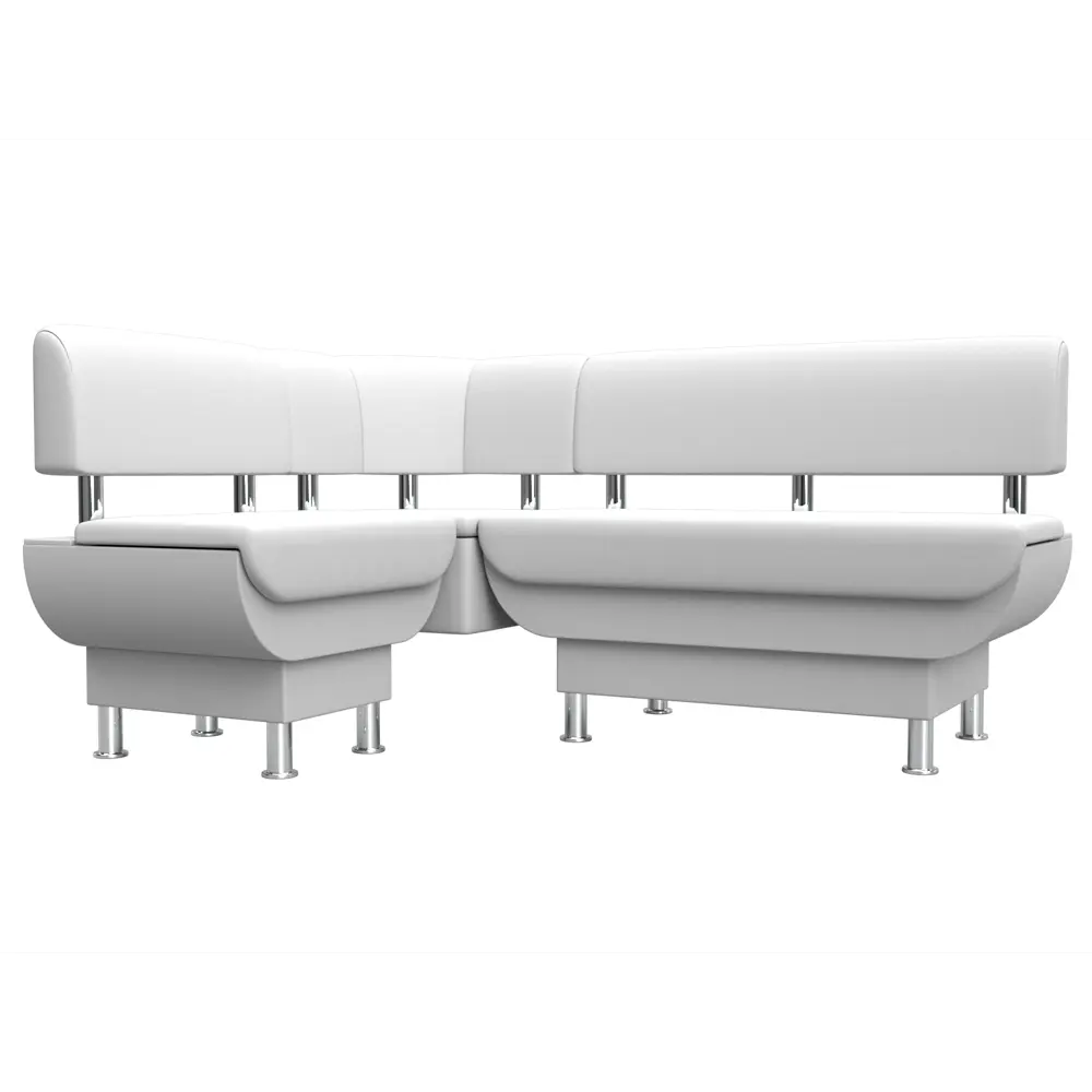 Фото Диван кухонный Лига диванов Альфа 116734L_спб 156 x 77 x 125 см цвет белый Фото Диван кухонный Лига диванов Альфа 116734L_спб 156 x 77 x 125 см цвет белый