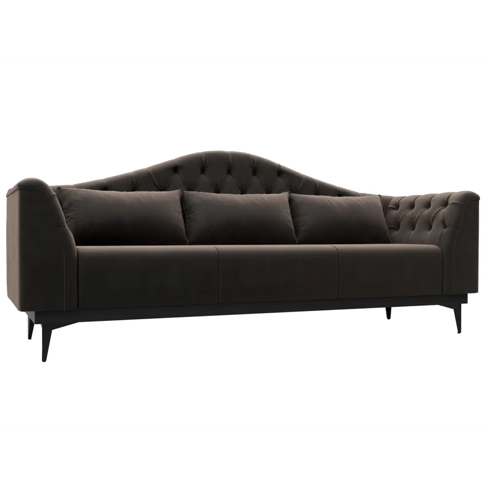 Фото Диван кухонный Лига диванов Флорида 112340_спб 220 x 99 x 85 см цвет коричневый