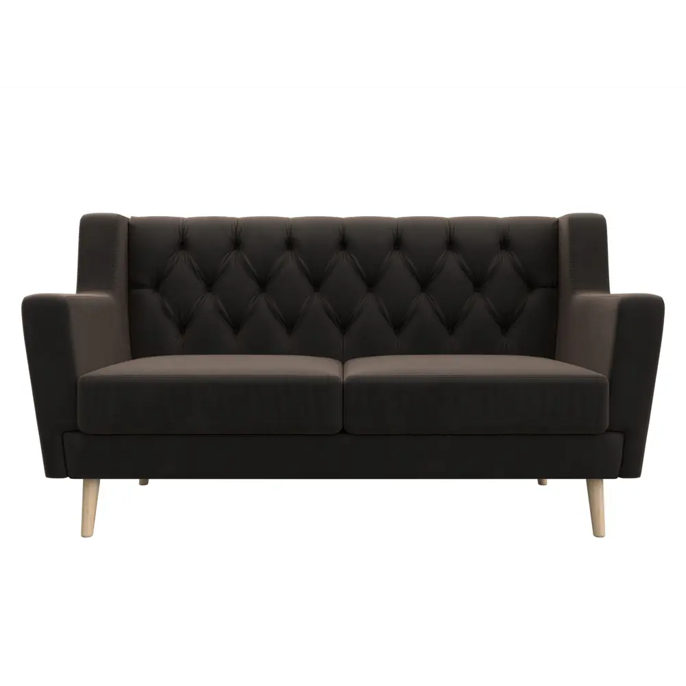 Фото 2 Диван кухонный Лига диванов Брайтон 108943_спб 139 x 85 x 77 см цвет коричневый