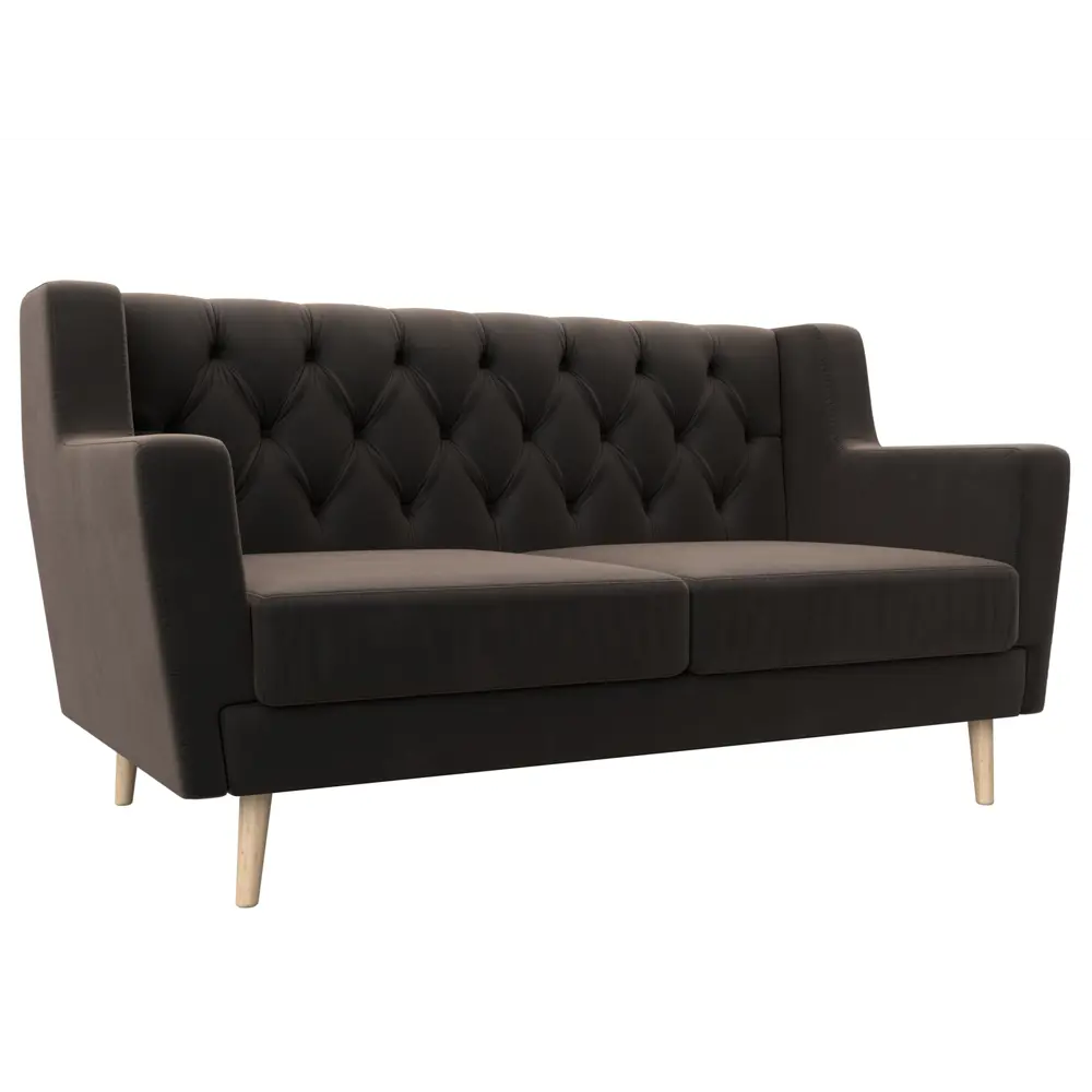 Фото Диван кухонный Лига диванов Брайтон 108943_спб 139 x 85 x 77 см цвет коричневый