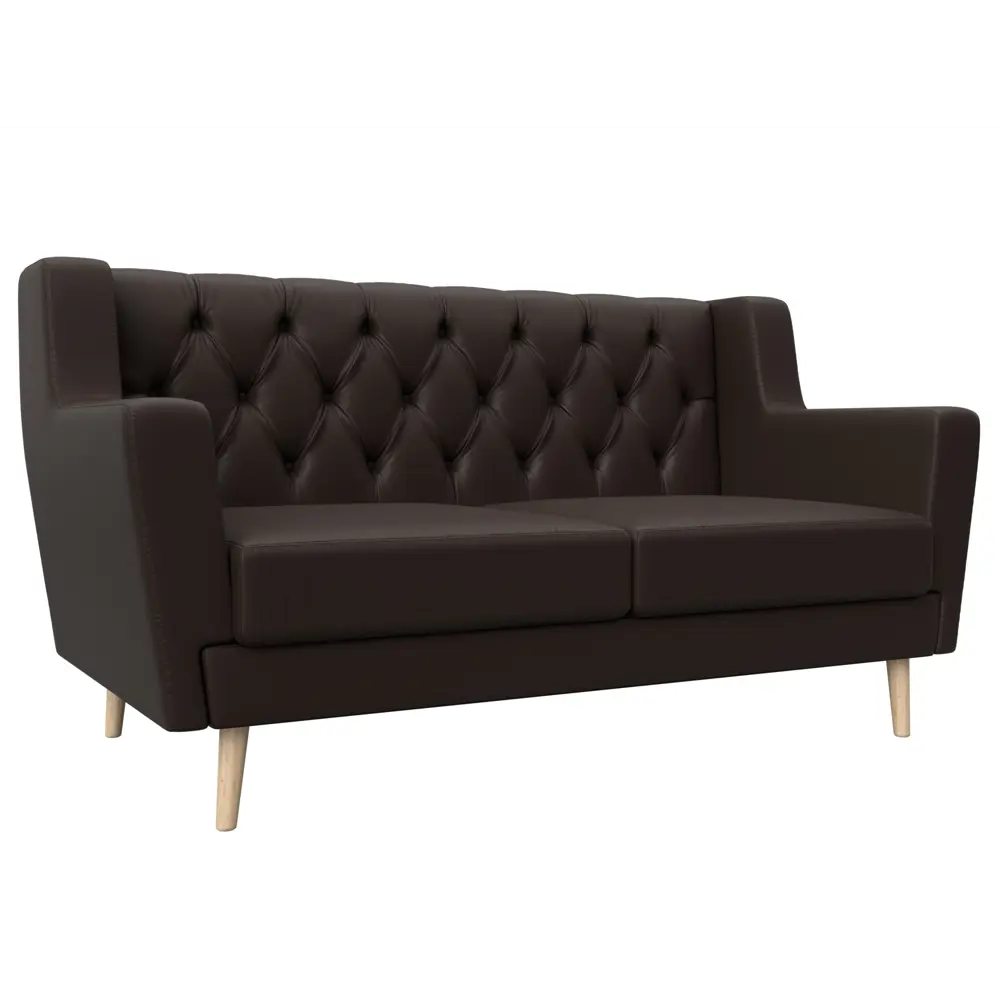 Фото Диван кухонный Лига диванов Брайтон 108960_спб 139 x 85 x 77 см цвет коричневый