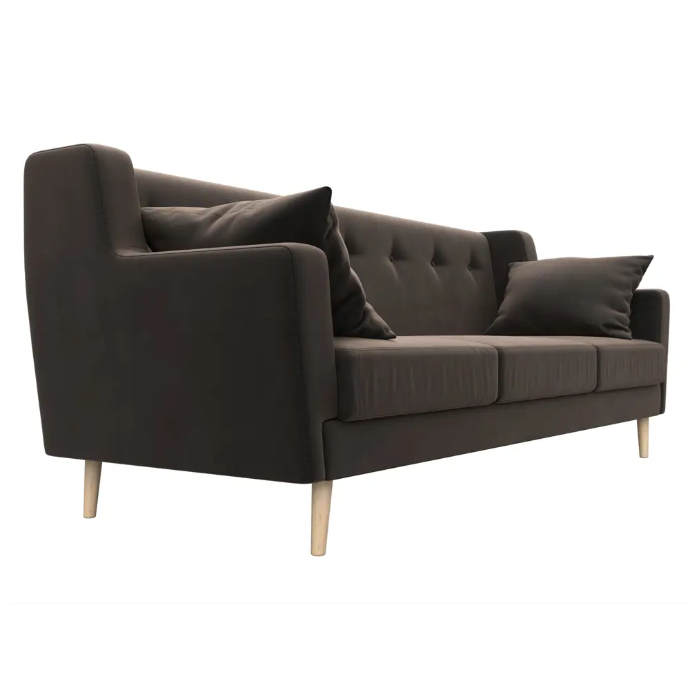 Фото 3 Диван кухонный Лига диванов Брайтон 109152_спб 198 x 85 x 77 см цвет коричневый