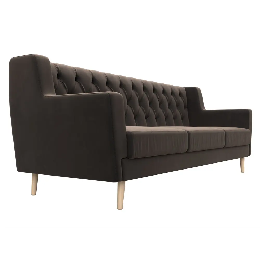 Фото 3 Диван кухонный Лига диванов Брайтон 108968_спб 198 x 85 x 77 см цвет коричневый