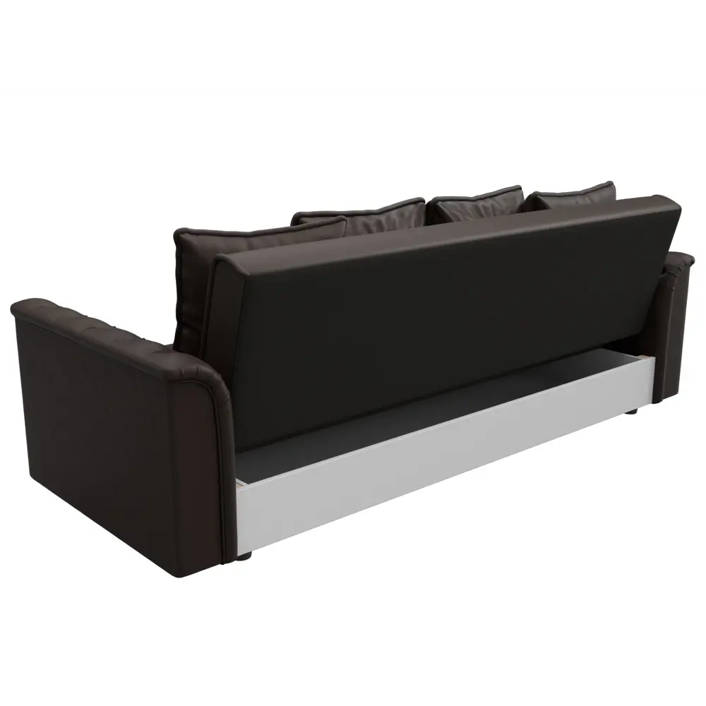 Фото 5 Диван Лига Диванов Сиеста 225x84x83 см искусственная кожа цвет коричневый Фото 5 Диван Лига Диванов Сиеста 225x84x83 см искусственная кожа цвет коричневый