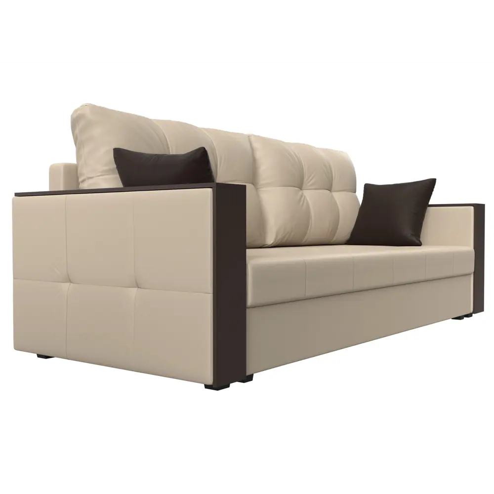 Фото 4 Диван Лига Диванов Валенсия 225x79x85 см искусственная кожа цвет бежевый Фото 4 Диван Лига Диванов Валенсия 225x79x85 см искусственная кожа цвет бежевый