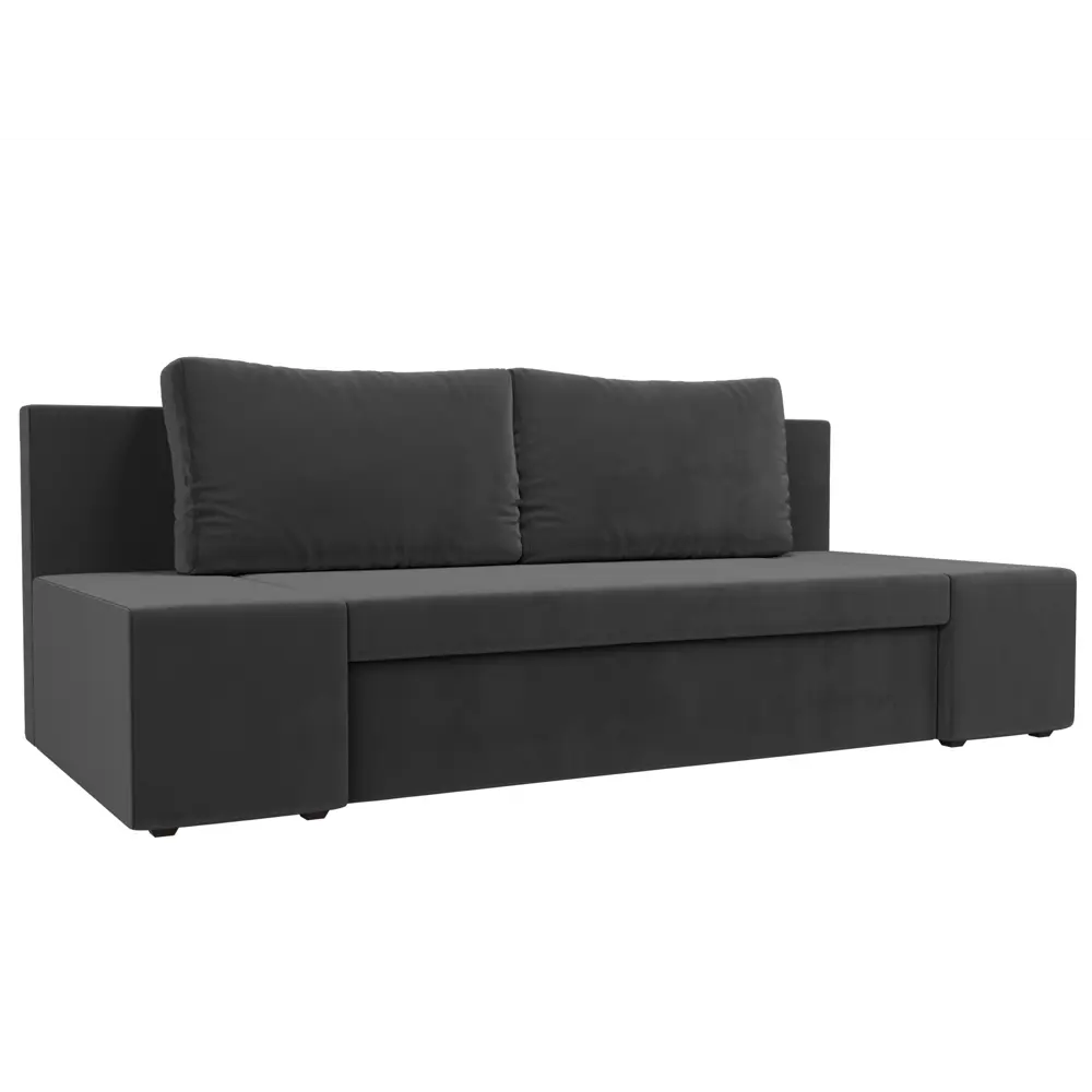 Фото Диван Лига Диванов Сан марко 114013 200x76x90 см велюр цвет серый Фото Диван Лига Диванов Сан марко 114013 200x76x90 см велюр цвет серый