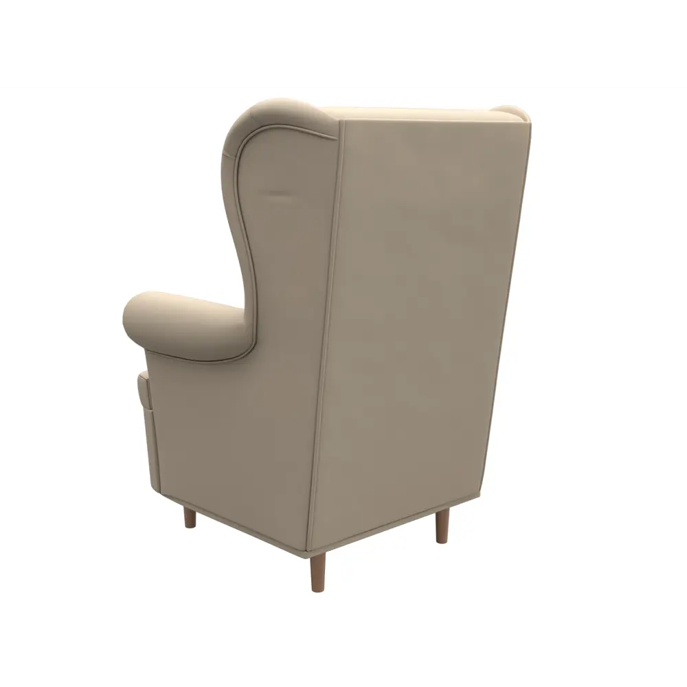 Фото 5 Кресло Лига Диванов Торин 100944 78x104x74 см искусственная кожа цвет бежевый