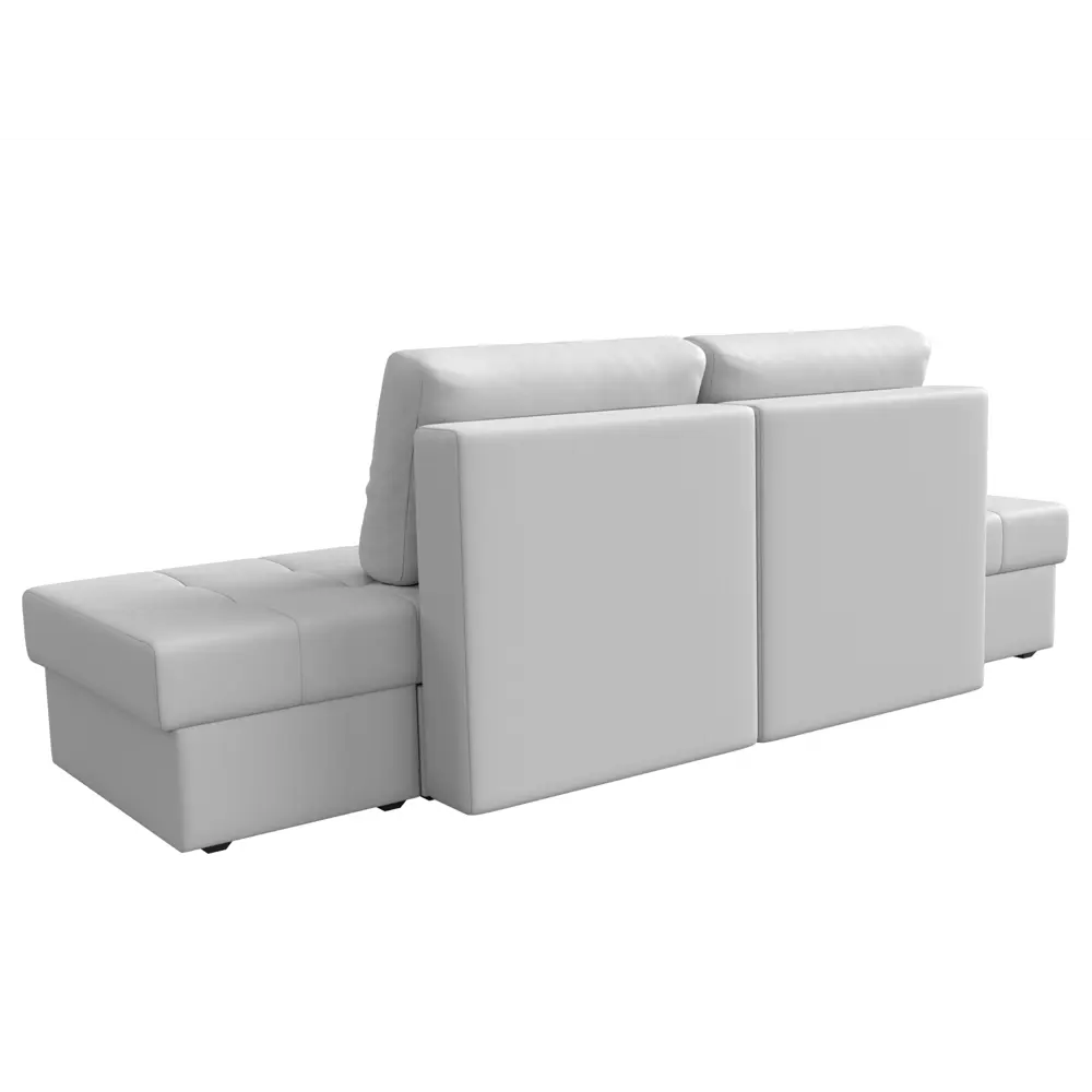 Фото 5 Диван раскладной Лига диванов 242x84x92 см эко-кожа цвет белый Фото 5 Диван раскладной Лига диванов 242x84x92 см эко-кожа цвет белый