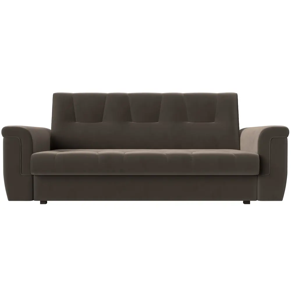 Фото 2 Раскладной диван Лига Диванов Эллиот 107455 236x98x97 см велюр цвет коричневый Фото 2 Раскладной диван Лига Диванов Эллиот 107455 236x98x97 см велюр цвет коричневый