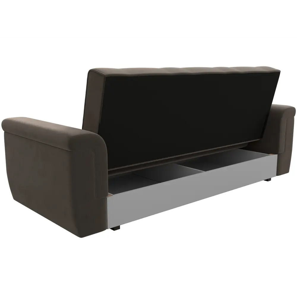 Фото 8 Раскладной диван Лига Диванов Эллиот 107455 236x98x97 см велюр цвет коричневый Фото 8 Раскладной диван Лига Диванов Эллиот 107455 236x98x97 см велюр цвет коричневый