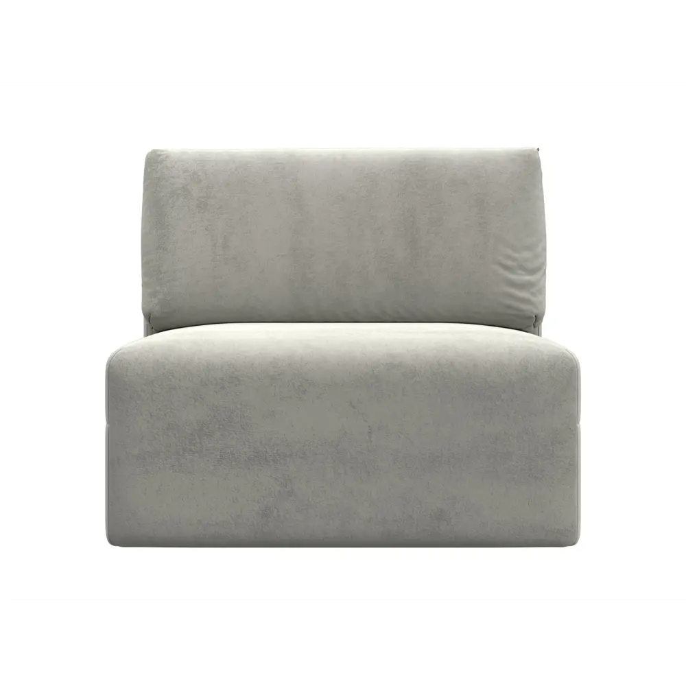 Фото 2 Модуль Лига диванов 129531 100x84x118 см велюр цвет tower 01 молочный