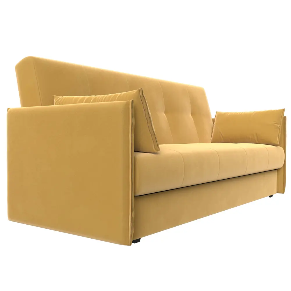 Фото 4 Диван Лига Диванов Лига-018 117856 192x90x83 см вельвет цвет желтый Фото 4 Диван Лига Диванов Лига-018 117856 192x90x83 см вельвет цвет желтый