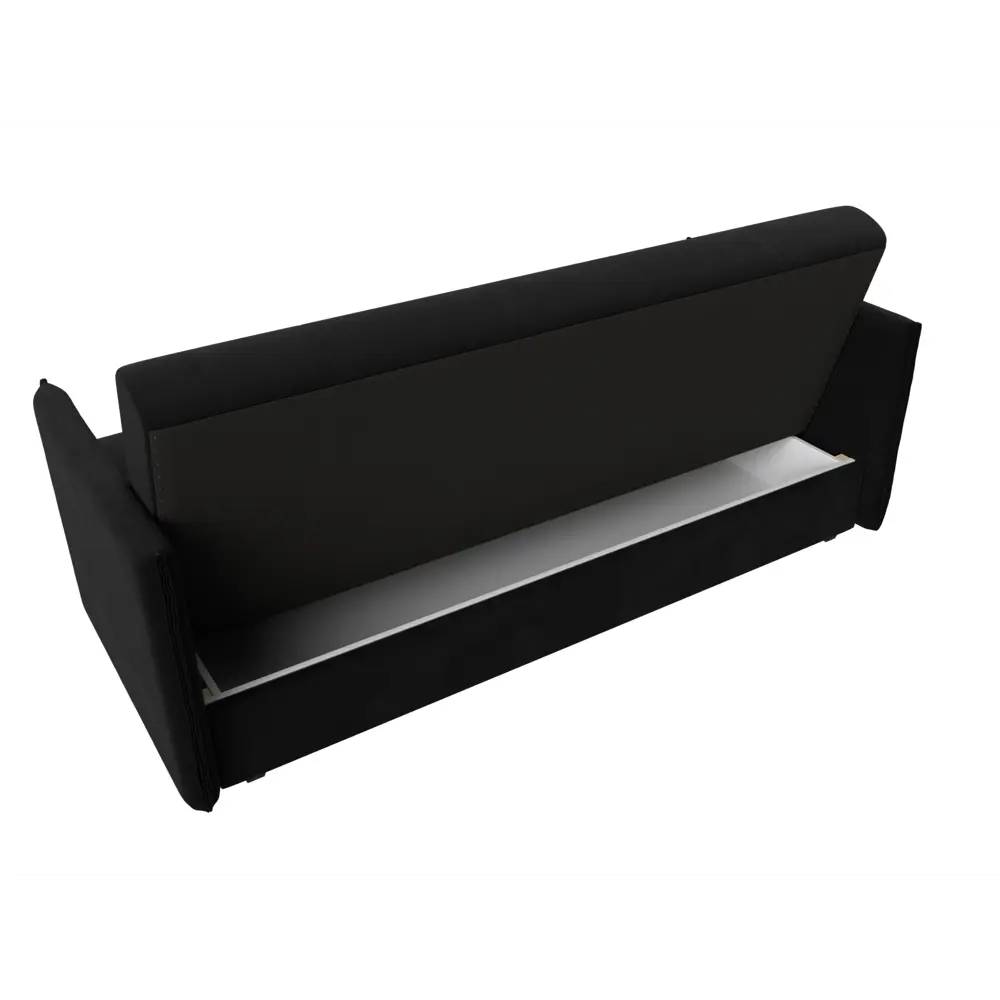 Фото 7 Диван Лига Диванов Лига-018 117868 192x90x83 см вельвет цвет черный Фото 7 Диван Лига Диванов Лига-018 117868 192x90x83 см вельвет цвет черный