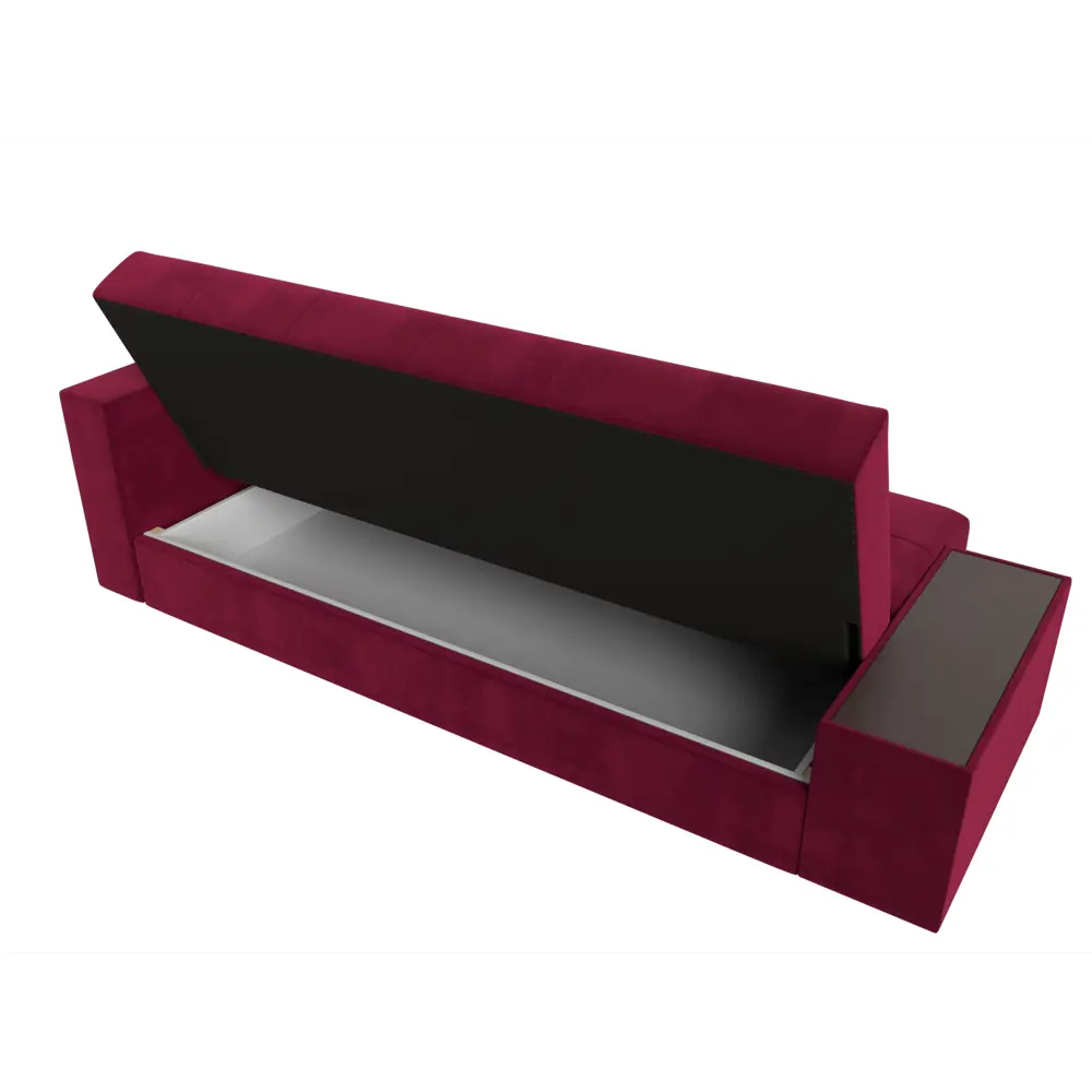 Фото 7 Диван Лига Диванов 020 118493 223x90x83 см вельвет цвет бордовый/черный Фото 7 Диван Лига Диванов 020 118493 223x90x83 см вельвет цвет бордовый/черный