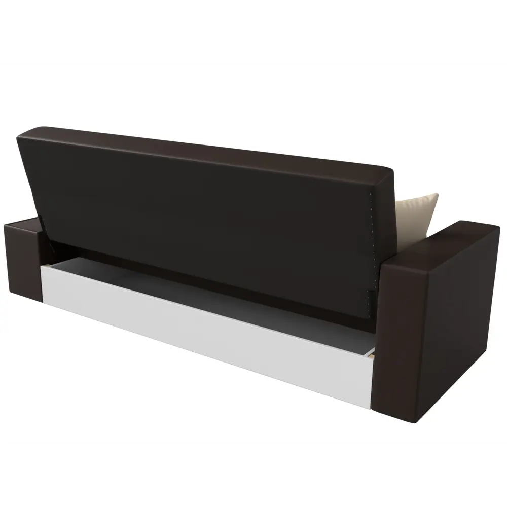 Фото 8 Диван Лига Диванов 020 118542 223x90x83 см искусственная кожа цвет коричневый/бежевый Фото 8 Диван Лига Диванов 020 118542 223x90x83 см искусственная кожа цвет коричневый/бежевый