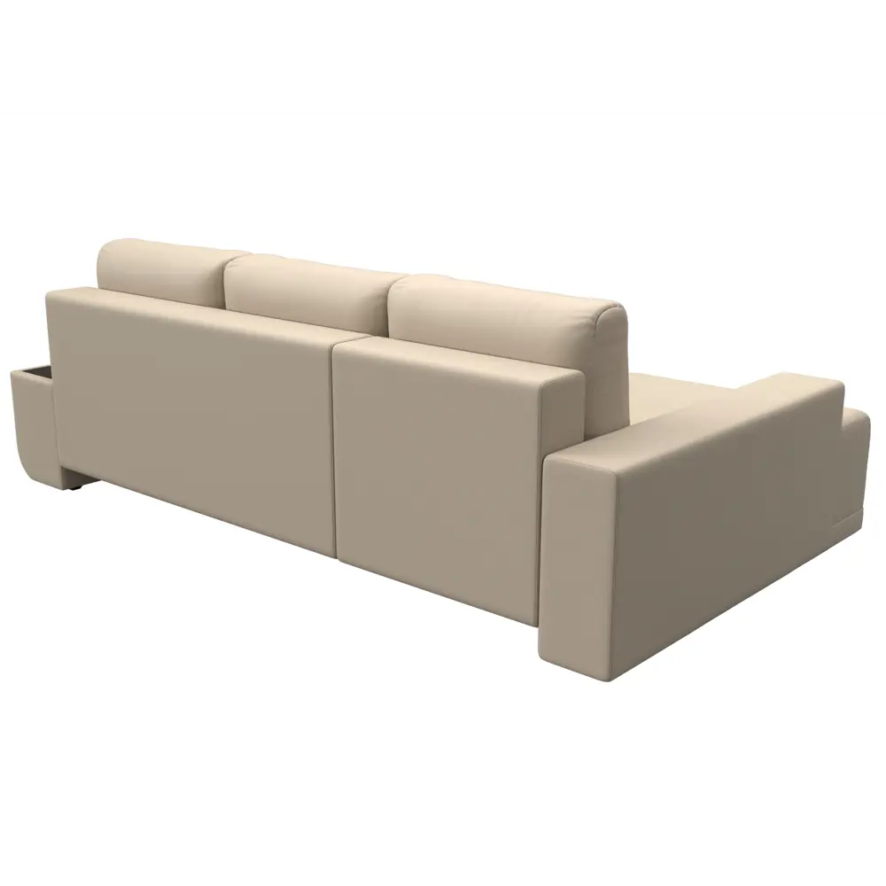 Фото 5 Диван раскладной Лига диванов 110763L_спб 249x90x154 см эко-кожа цвет бежевый Фото 5 Диван раскладной Лига диванов 110763L_спб 249x90x154 см эко-кожа цвет бежевый