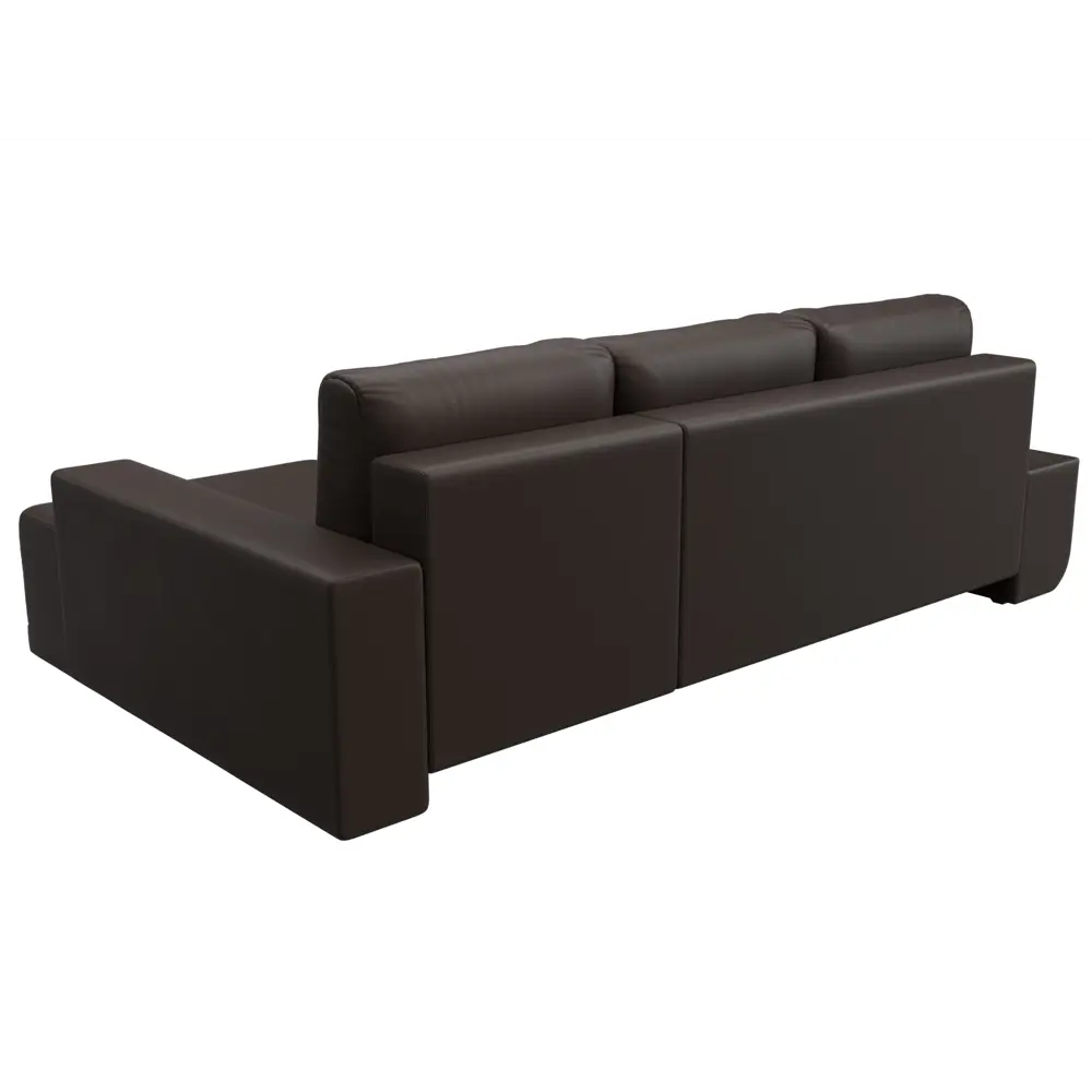 Фото 5 Диван раскладной Лига диванов 110765_спб 249x90x154 см эко-кожа цвет коричневый Фото 5 Диван раскладной Лига диванов 110765_спб 249x90x154 см эко-кожа цвет коричневый
