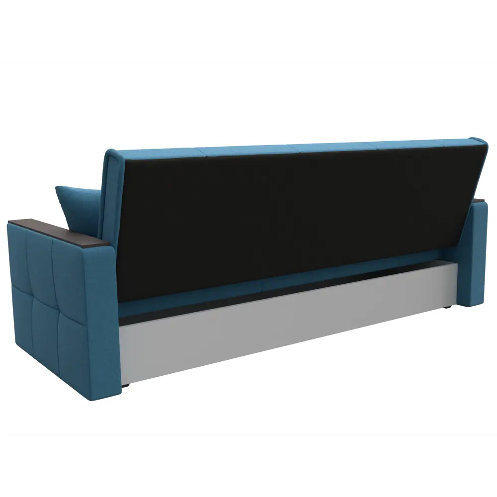 Фото 6 Диван раскладной Лига диванов 210x87x80 см рогожка цвет амур 10 голубой