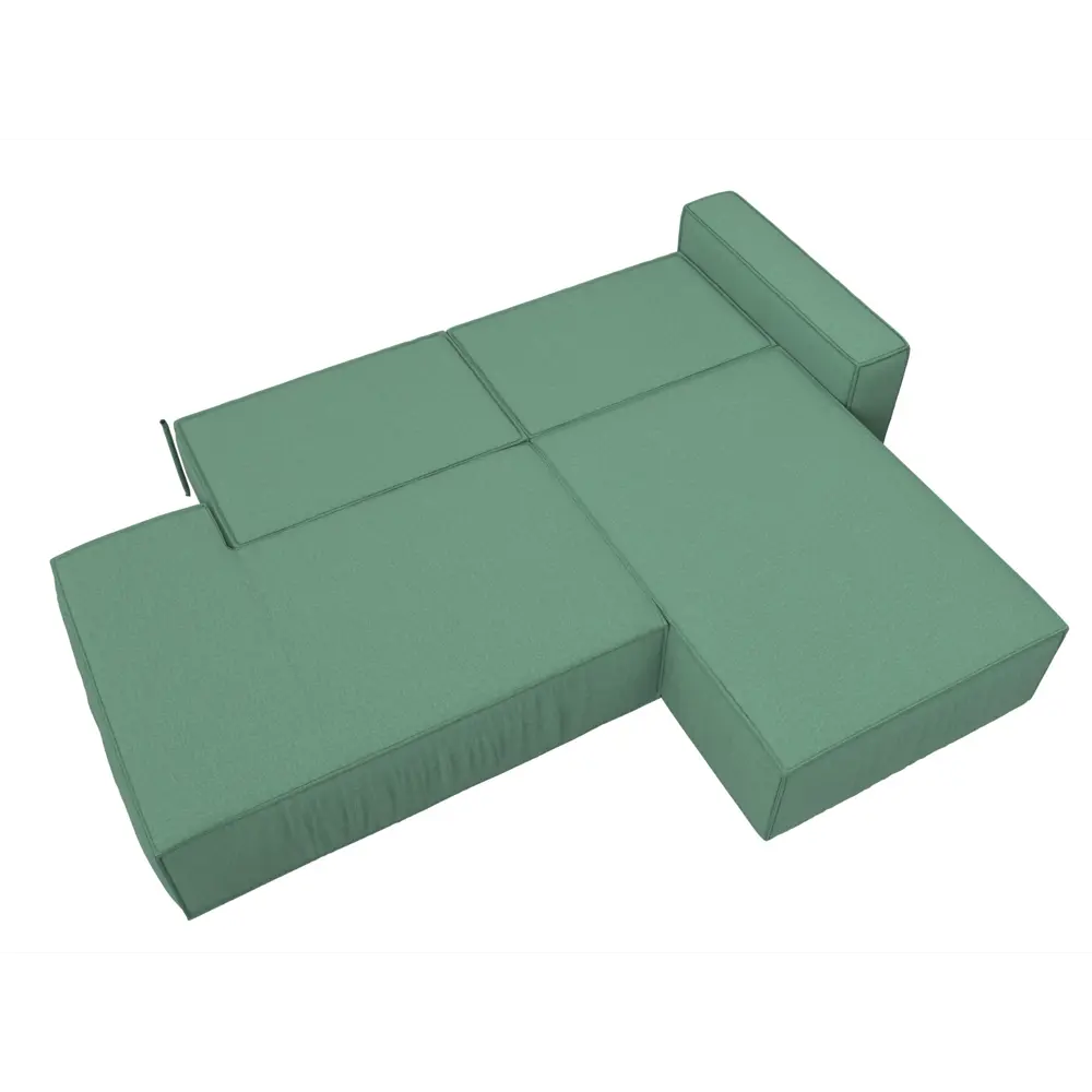 Фото 9 Диван раскладной Лига диванов 124849_спб 280x90x170 см рогожка цвет амур 11 зеленый Фото 9 Диван раскладной Лига диванов 124849_спб 280x90x170 см рогожка цвет амур 11 зеленый