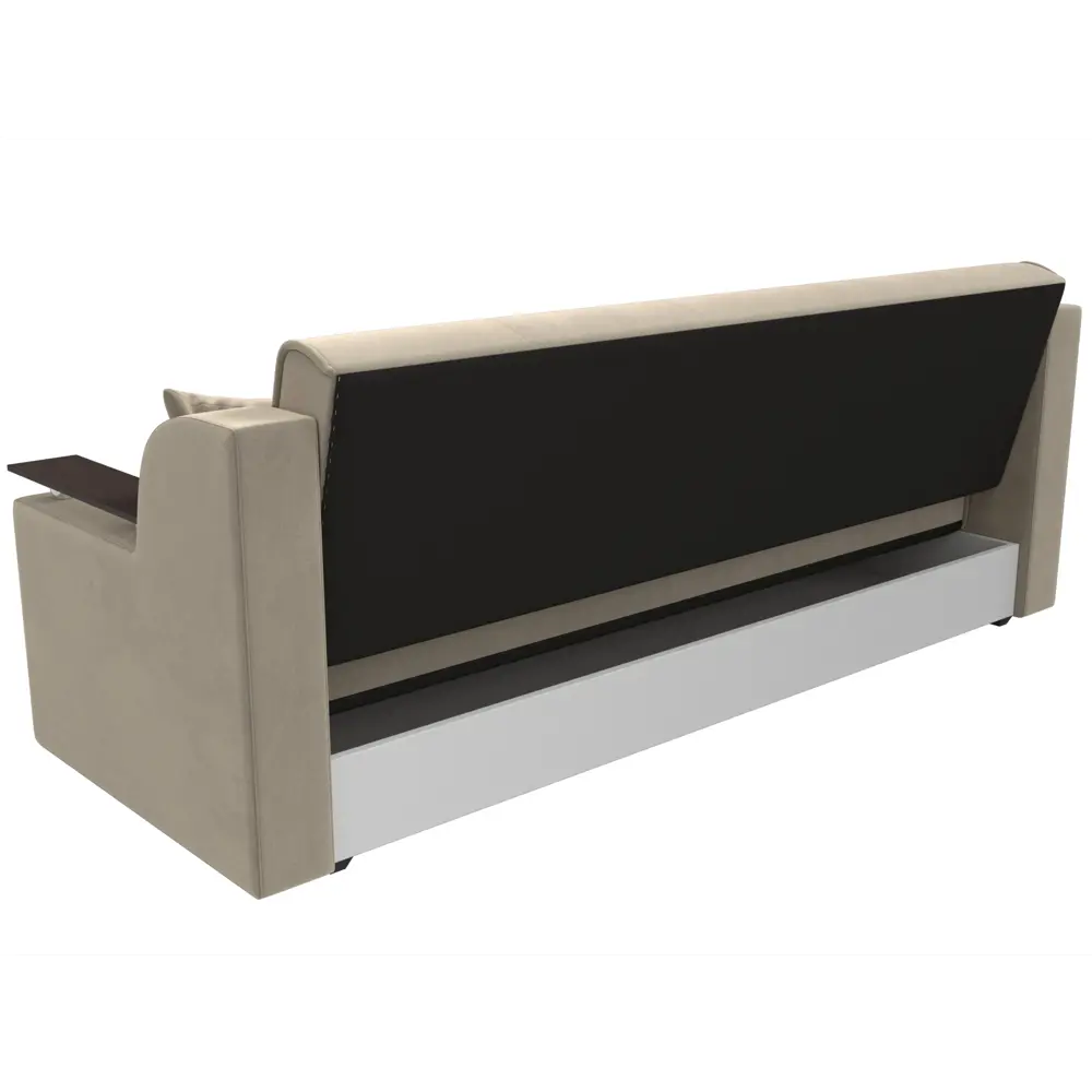 Фото 5 Диван раскладной Лига диванов 208x87x80 см вельвет цвет бежевый Фото 5 Диван раскладной Лига диванов 208x87x80 см вельвет цвет бежевый