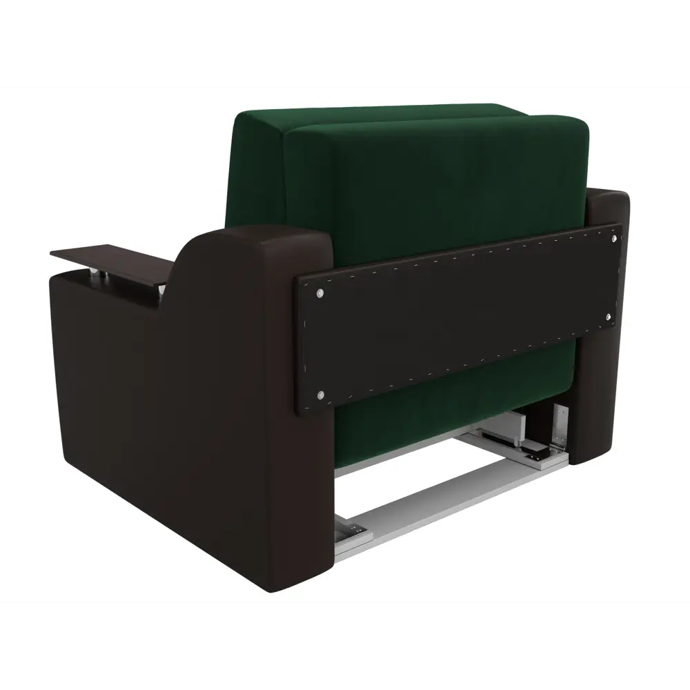 Фото 5 Диван раскладной Лига диванов 152x93x110 см велюр цвет зеленый/коричневый Фото 5 Диван раскладной Лига диванов 152x93x110 см велюр цвет зеленый/коричневый