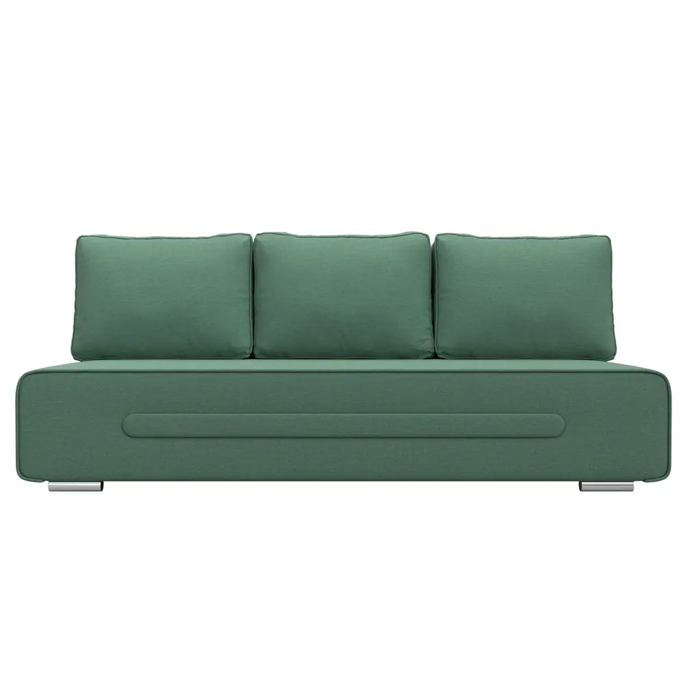 Фото 2 Диван раскладной Лига диванов 205x85x91 см рогожка цвет амур 11 зеленый