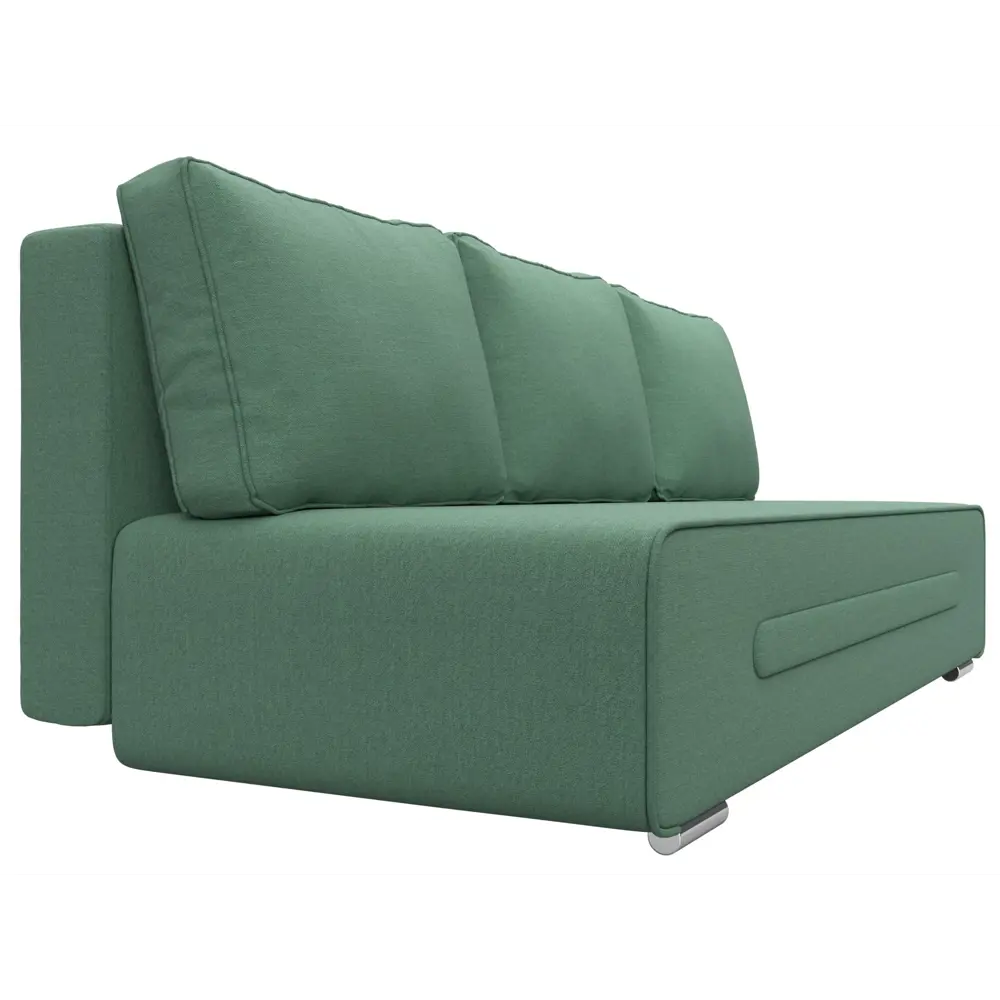 Фото 4 Диван раскладной Лига диванов 205x85x91 см рогожка цвет амур 11 зеленый