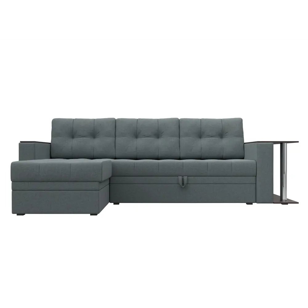 Фото 2 Диван раскладной Лига диванов 125963L_спб 249x93x154 см рогожка цвет амур 07 серый Фото 2 Диван раскладной Лига диванов 125963L_спб 249x93x154 см рогожка цвет амур 07 серый