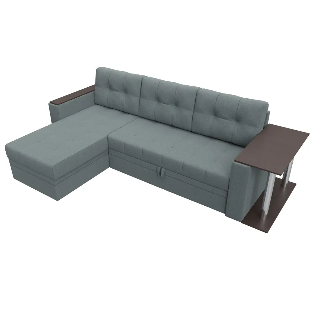 Фото 6 Диван раскладной Лига диванов 125963L_спб 249x93x154 см рогожка цвет амур 07 серый Фото 6 Диван раскладной Лига диванов 125963L_спб 249x93x154 см рогожка цвет амур 07 серый