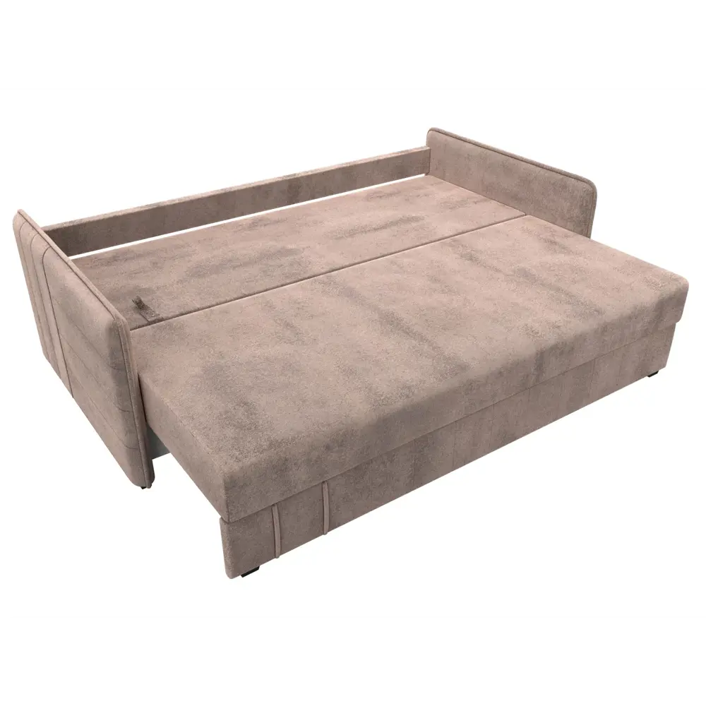 Фото 8 Диван раскладной Лига диванов 204x90x105 см велюр цвет tower 05 бежевый