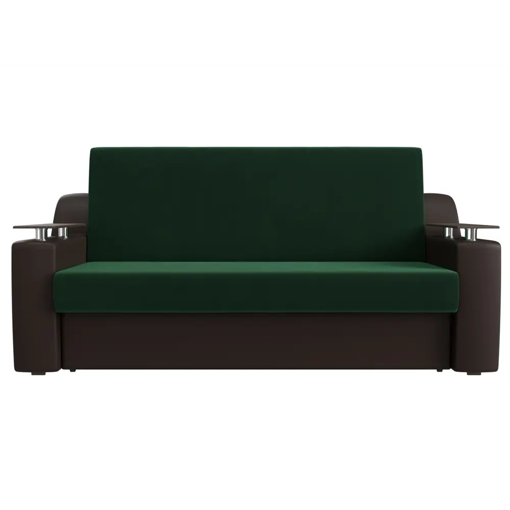 Фото 2 Диван раскладной Лига диванов 172x93x110 см велюр цвет зеленый/коричневый Фото 2 Диван раскладной Лига диванов 172x93x110 см велюр цвет зеленый/коричневый