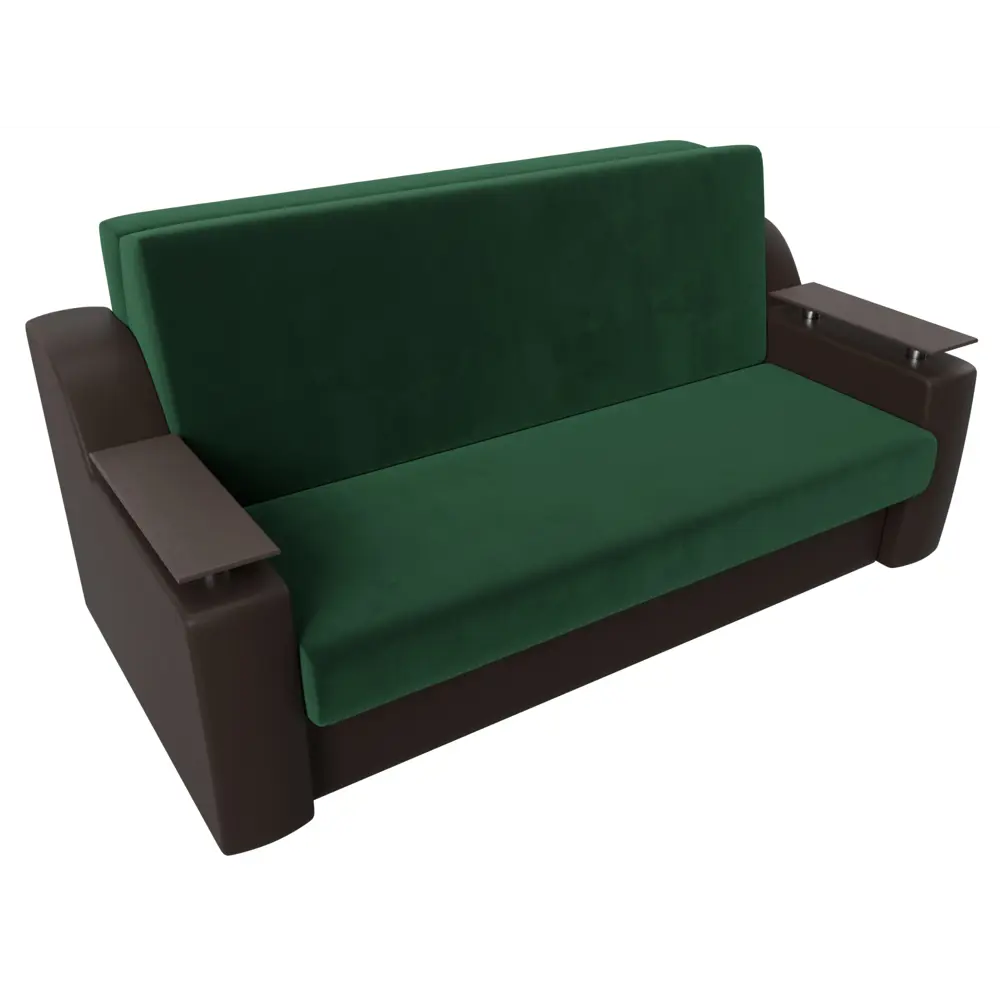 Фото 6 Диван раскладной Лига диванов 172x93x110 см велюр цвет зеленый/коричневый Фото 6 Диван раскладной Лига диванов 172x93x110 см велюр цвет зеленый/коричневый
