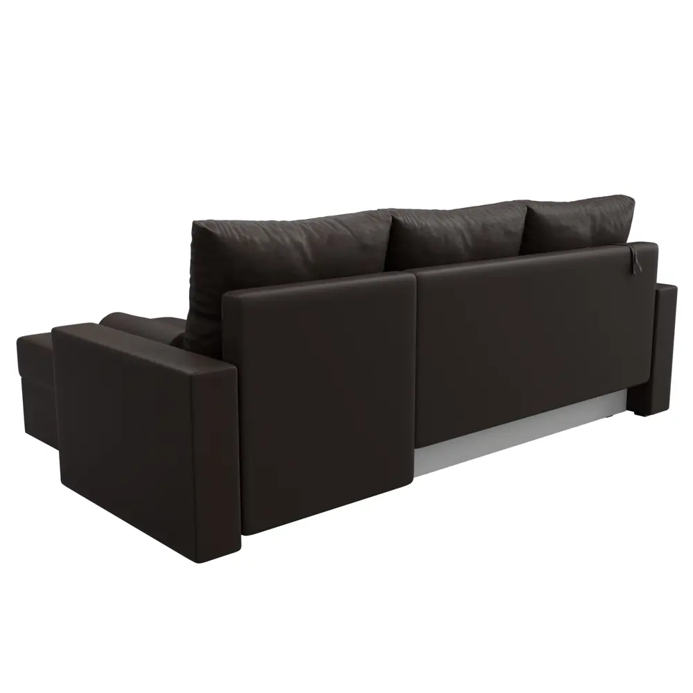 Фото 5 Диван раскладной Лига диванов 114078_спб 230x87x142 см эко-кожа цвет коричневый Фото 5 Диван раскладной Лига диванов 114078_спб 230x87x142 см эко-кожа цвет коричневый