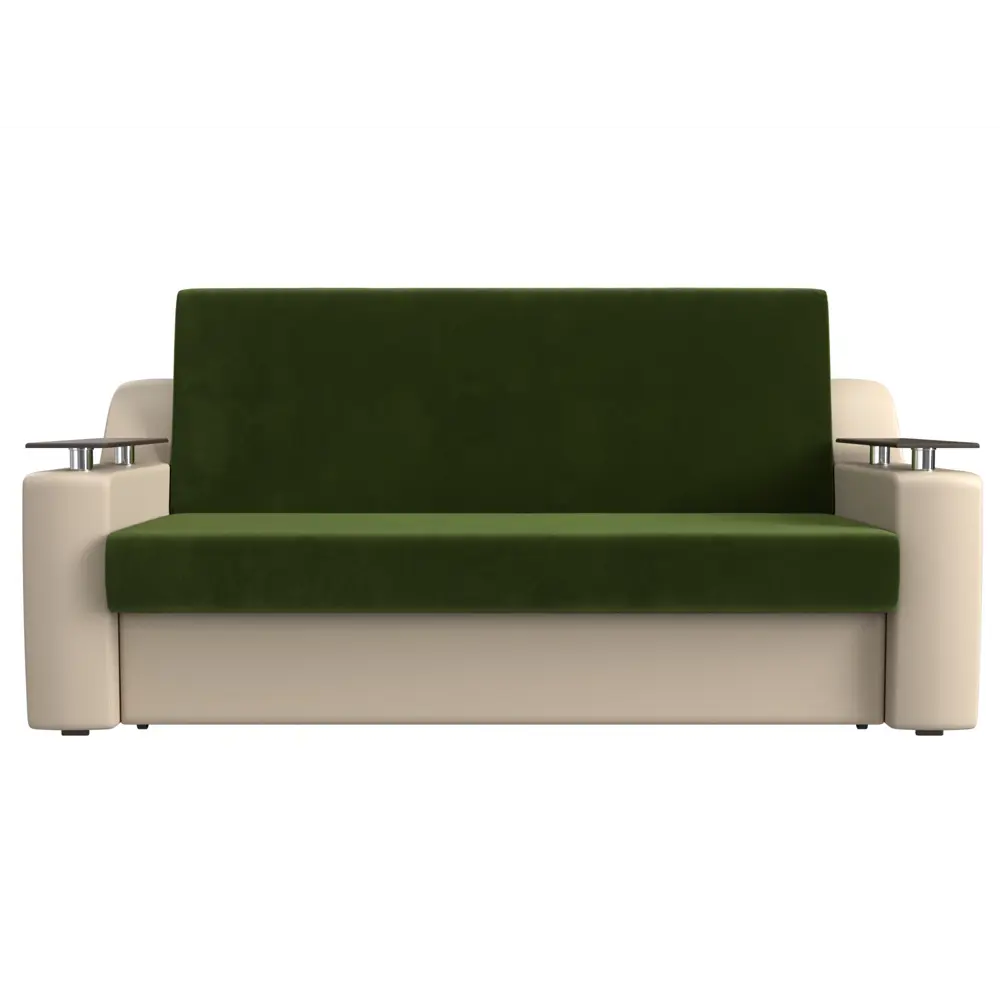 Фото 2 Диван раскладной Лига диванов 172x93x110 см вельвет цвет зеленый/бежевый Фото 2 Диван раскладной Лига диванов 172x93x110 см вельвет цвет зеленый/бежевый