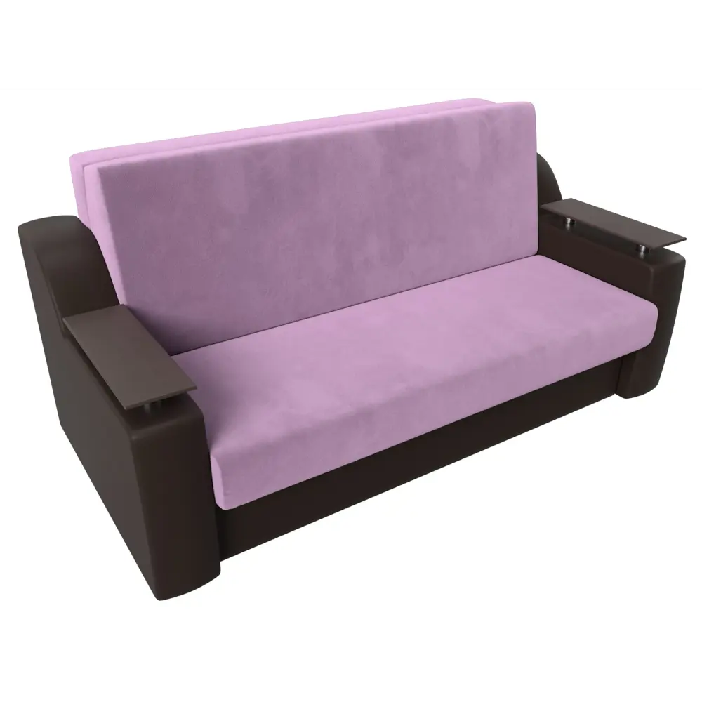 Фото 6 Диван раскладной Лига диванов 172x93x110 см вельвет цвет сиреневый/коричневый Фото 6 Диван раскладной Лига диванов 172x93x110 см вельвет цвет сиреневый/коричневый