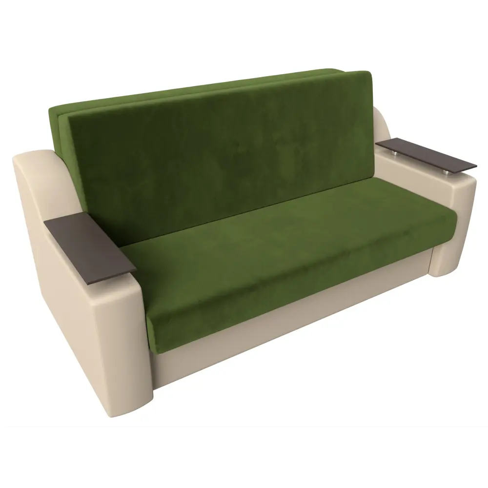 Фото 6 Диван раскладной Лига диванов 172x93x110 см вельвет цвет зеленый/бежевый Фото 6 Диван раскладной Лига диванов 172x93x110 см вельвет цвет зеленый/бежевый