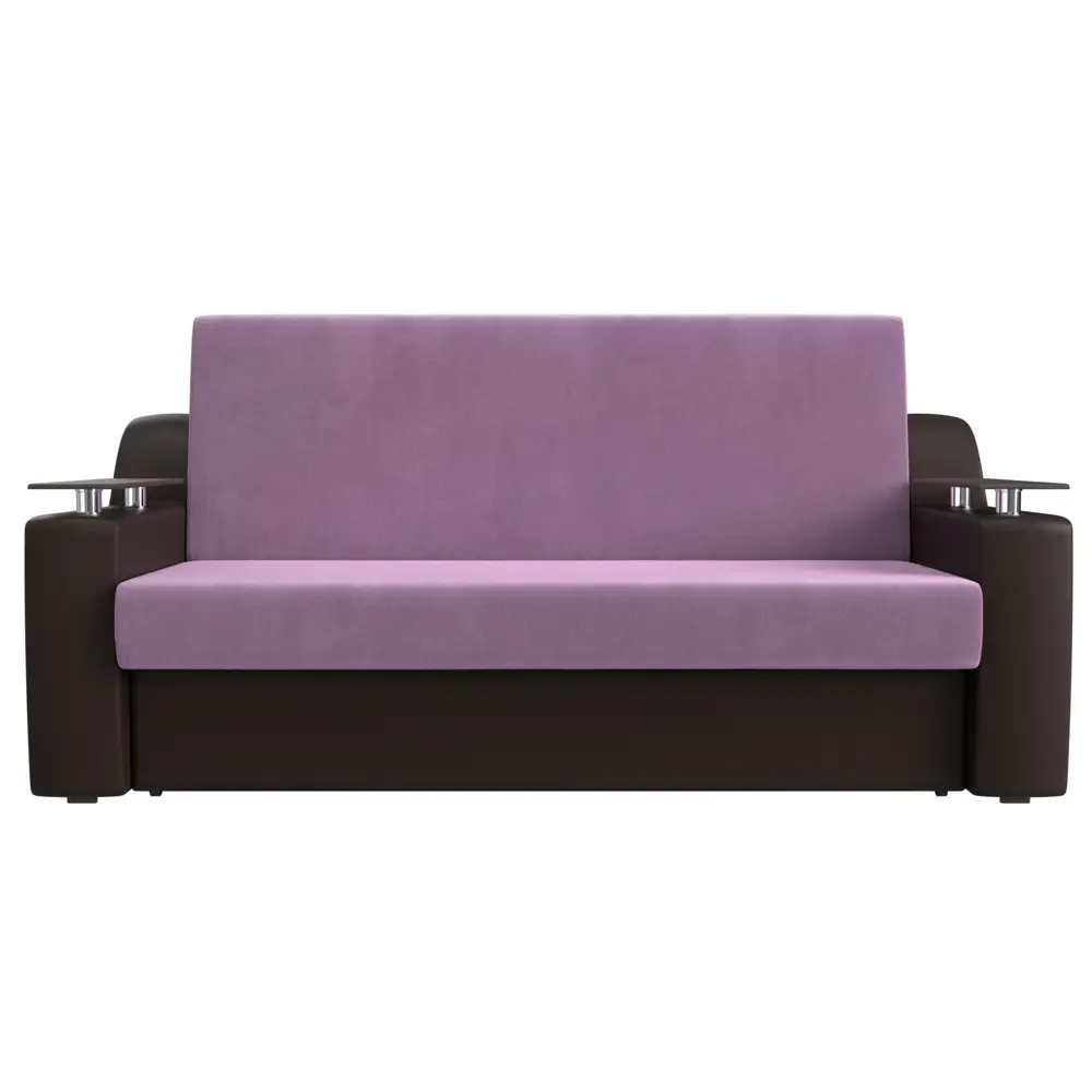Фото 2 Диван раскладной Лига диванов 172x93x110 см вельвет цвет сиреневый/коричневый Фото 2 Диван раскладной Лига диванов 172x93x110 см вельвет цвет сиреневый/коричневый