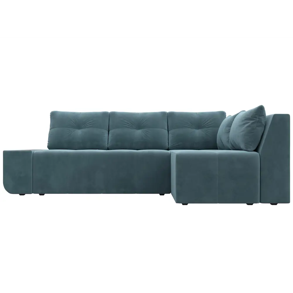 Фото 2 Диван раскладной Лига диванов 109682_спб 263x88x169 см велюр цвет бирюзовый Фото 2 Диван раскладной Лига диванов 109682_спб 263x88x169 см велюр цвет бирюзовый