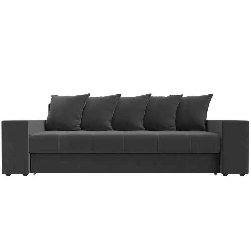 Фото 2 Диван раскладной Лига диванов 110566_спб 240x96x109 см велюр цвет серый Фото 2 Диван раскладной Лига диванов 110566_спб 240x96x109 см велюр цвет серый