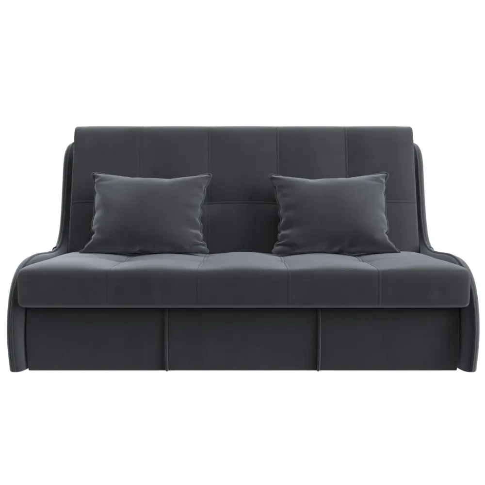 Фото 2 Диван раскладной Лига диванов 155x92x104 см велюр цвет серый