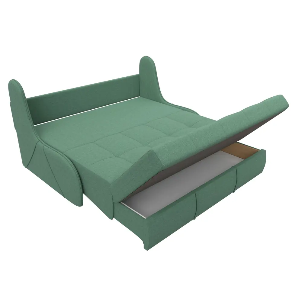 Фото 7 Диван раскладной Лига диванов 155x92x104 см рогожка цвет амур 11 зеленый Фото 7 Диван раскладной Лига диванов 155x92x104 см рогожка цвет амур 11 зеленый