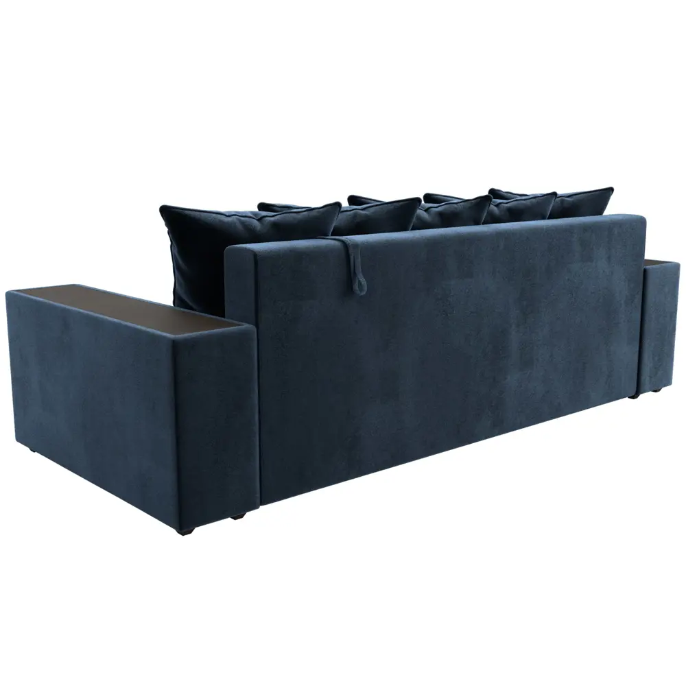 Фото 5 Диван раскладной Лига диванов 126471L_спб 240x96x109 см велюр цвет tower 13 синий Фото 5 Диван раскладной Лига диванов 126471L_спб 240x96x109 см велюр цвет tower 13 синий