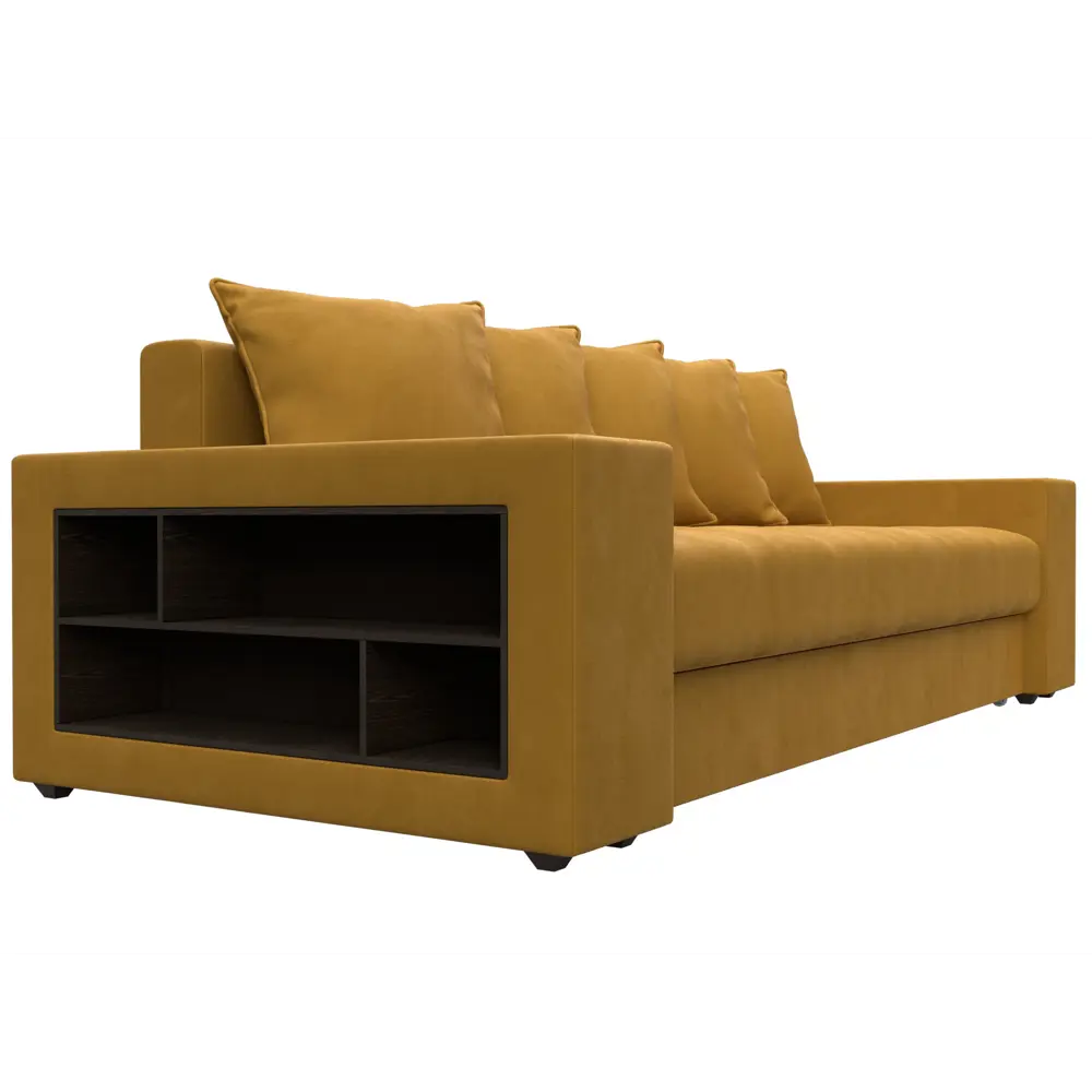 Фото 4 Диван раскладной Лига диванов 126459L_спб 240x96x109 см велюр цвет brut 10 желтый Фото 4 Диван раскладной Лига диванов 126459L_спб 240x96x109 см велюр цвет brut 10 желтый