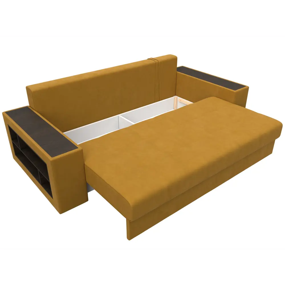 Фото 7 Диван раскладной Лига диванов 126459L_спб 240x96x109 см велюр цвет brut 10 желтый Фото 7 Диван раскладной Лига диванов 126459L_спб 240x96x109 см велюр цвет brut 10 желтый