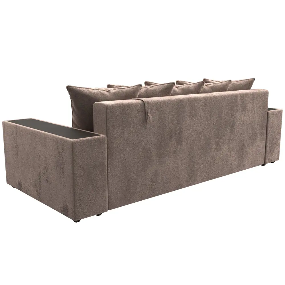 Фото 5 Диван раскладной Лига диванов 126470L_спб 240x96x109 см велюр цвет tower 05 бежевый