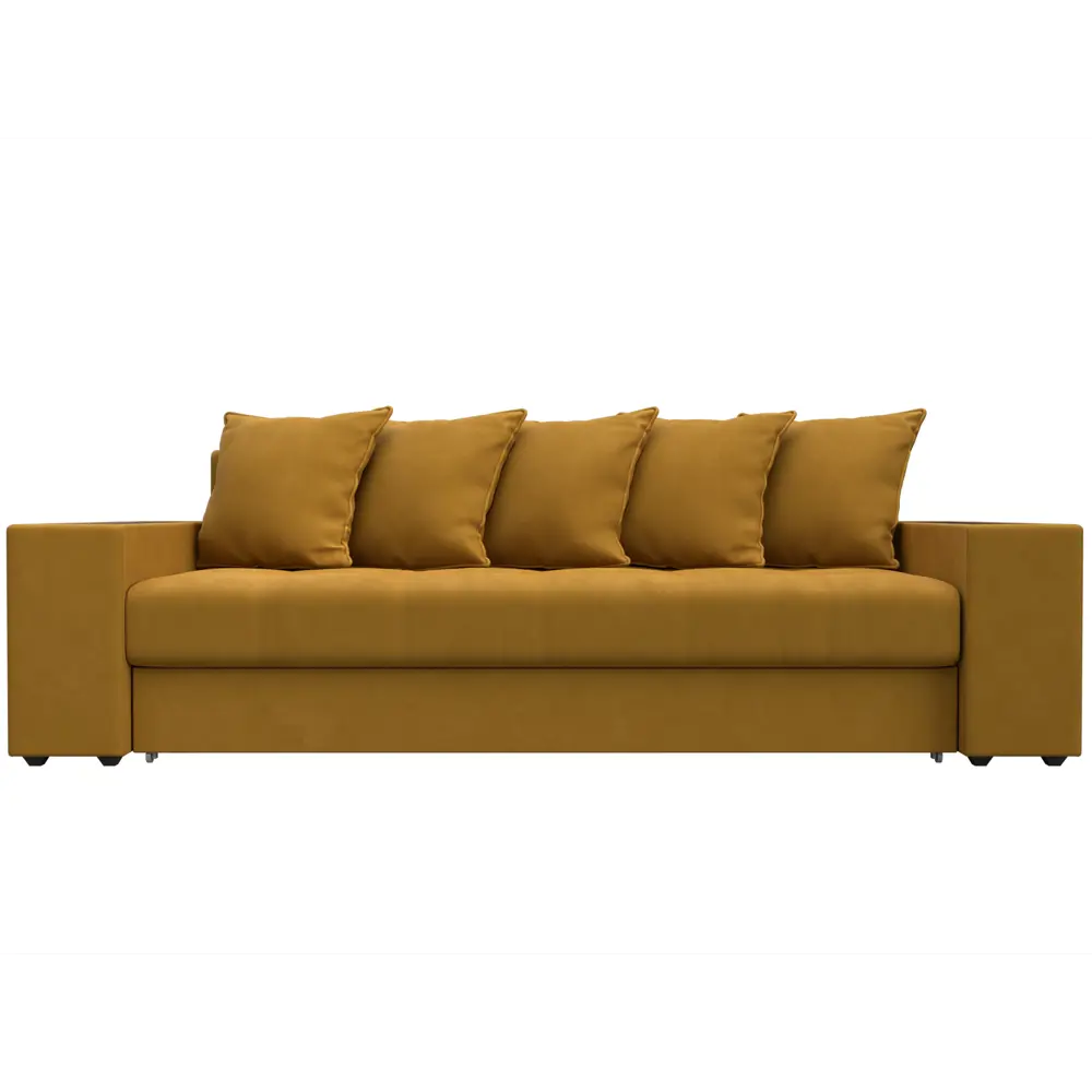 Фото 2 Диван раскладной Лига диванов 126459L_спб 240x96x109 см велюр цвет brut 10 желтый Фото 2 Диван раскладной Лига диванов 126459L_спб 240x96x109 см велюр цвет brut 10 желтый