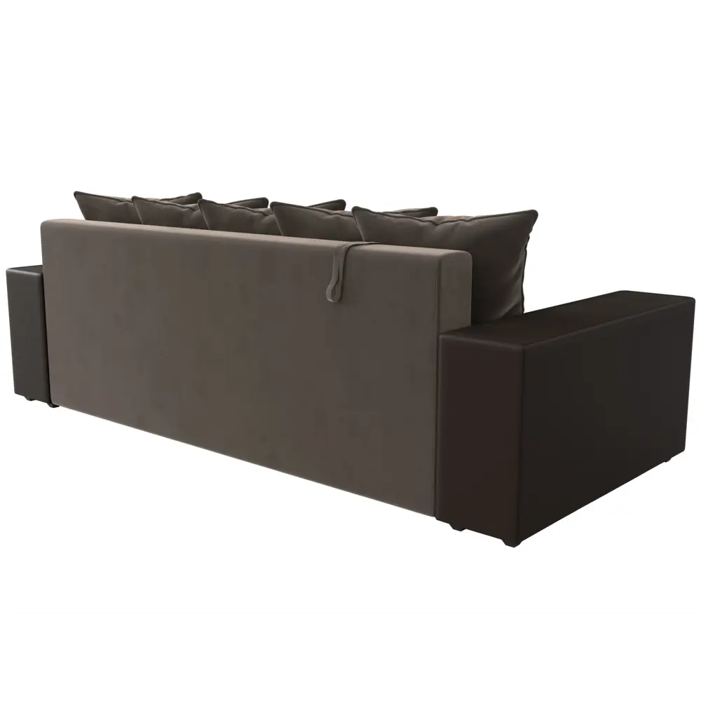 Фото 5 Диван раскладной Лига диванов 110570R_спб 240x96x109 см велюр цвет коричневый/коричневый Фото 5 Диван раскладной Лига диванов 110570R_спб 240x96x109 см велюр цвет коричневый/коричневый
